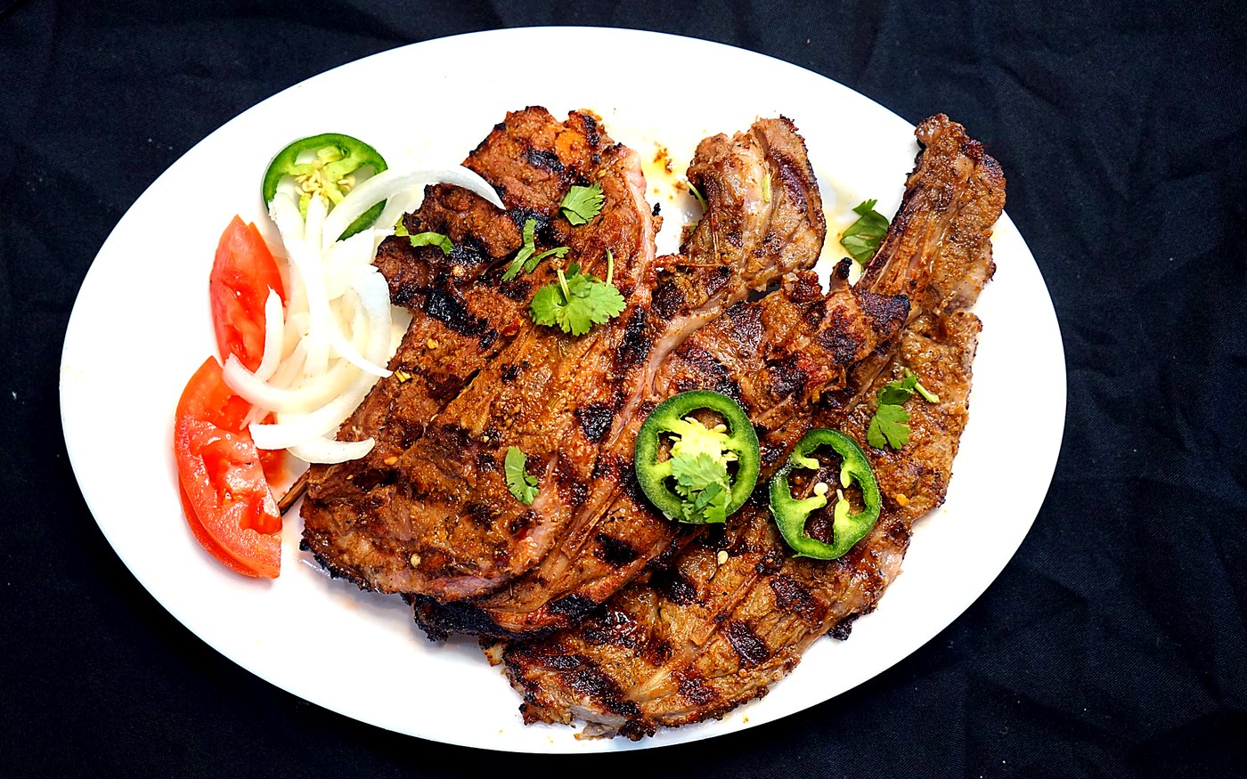 Halal grilled food at Shalimar Restaurant