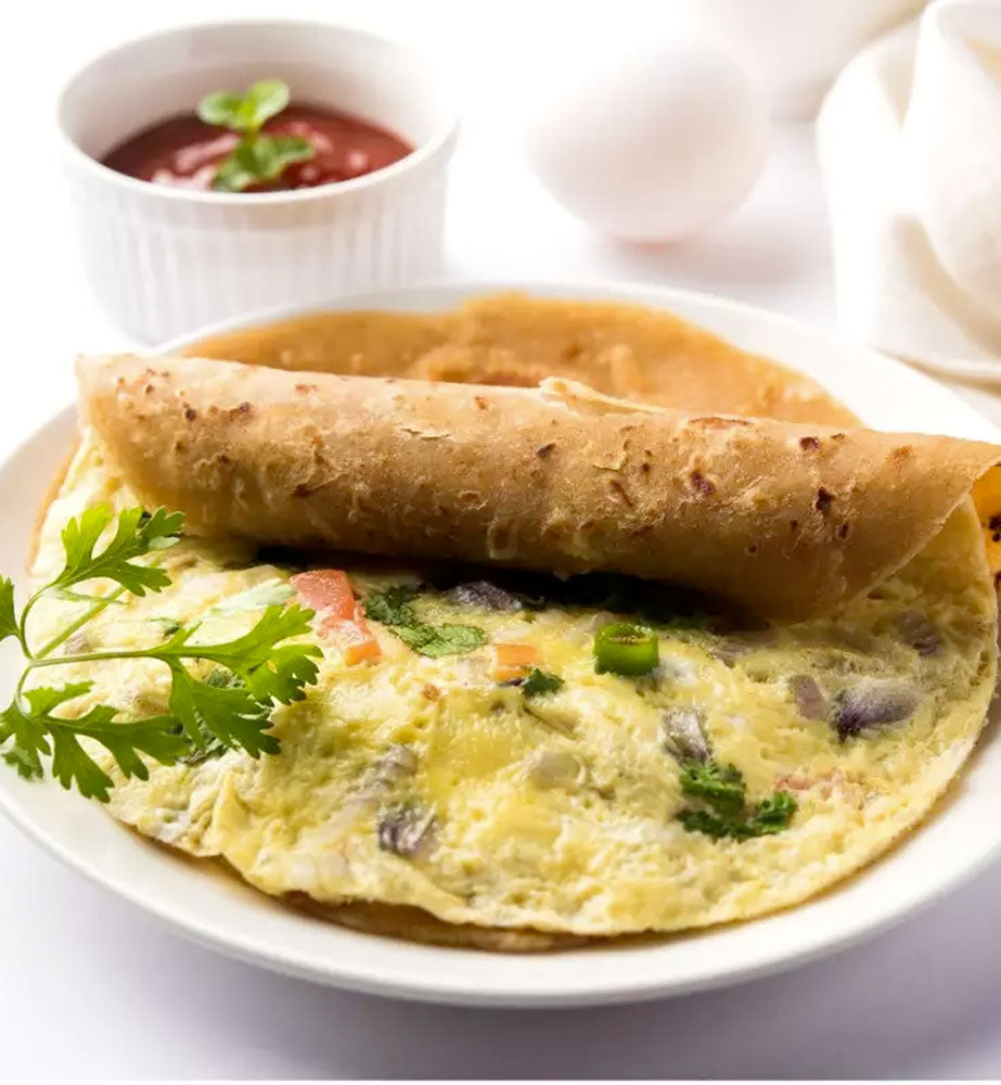 Omelette with Partha